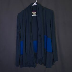 Matilda Jane Moody Blues Open Front Swing Cardigan Size Med Hippie Boho‎ Preppy